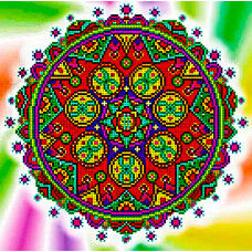 Алмазная мозаики "Мандала: увеличение денежного потока" Алмазная мозаики "Мандала: увеличение денежного потока"