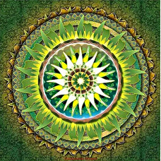 Алмазная мозаика "Мандала денежная" 30х30см Алмазная мозаика "Мандала денежная" 30х30см