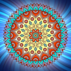 Алмазной мозаики "Мандала: Счастье" Алмазной мозаики "Мандала: Счастье"